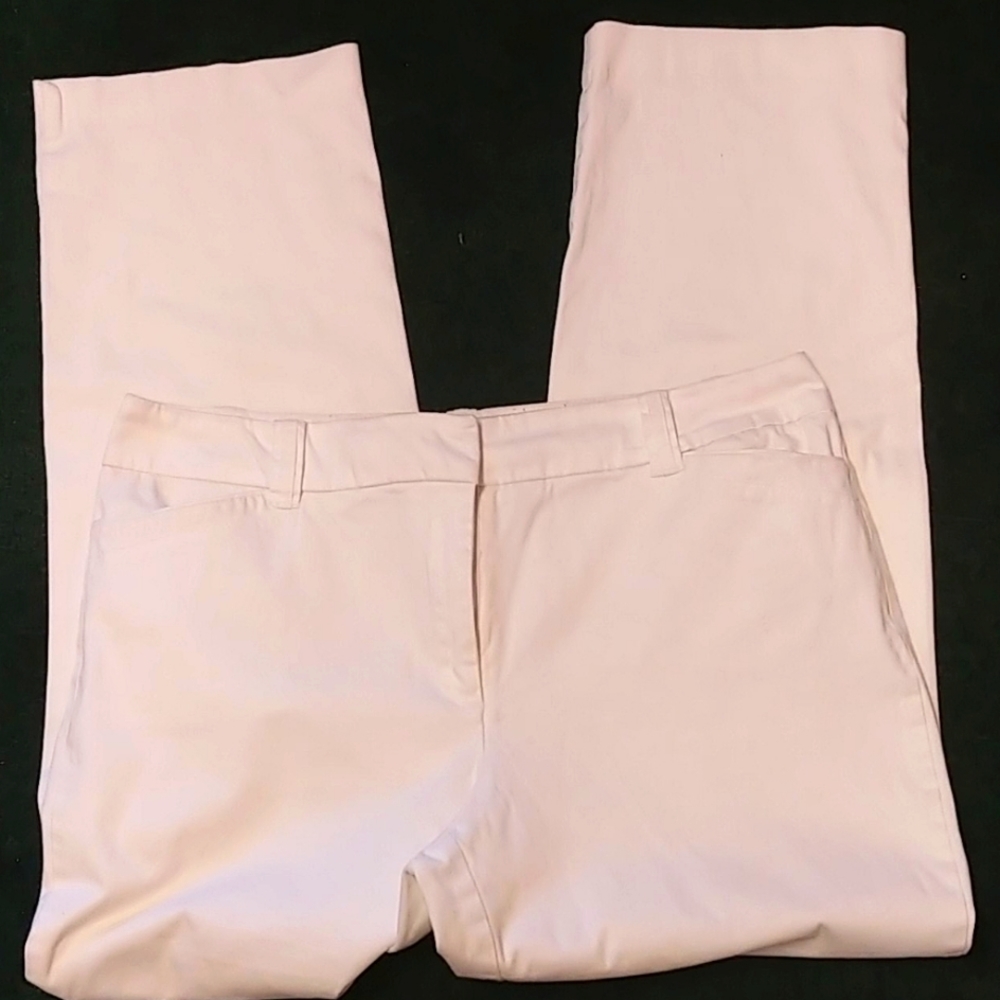 White dress pants